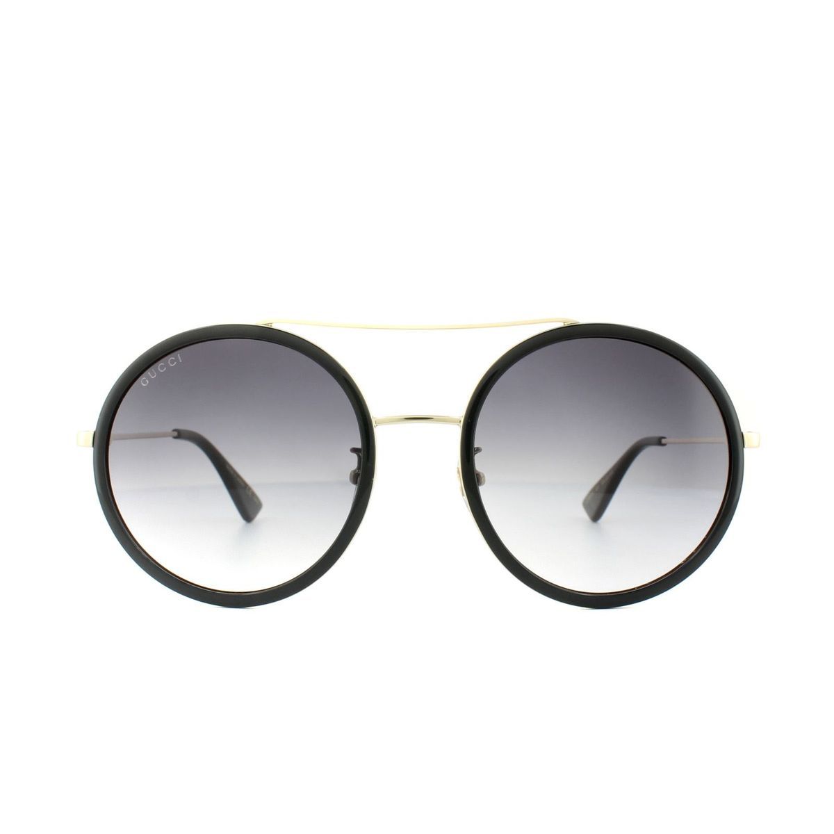 Runde Doppelsteg-Sonnenbrille