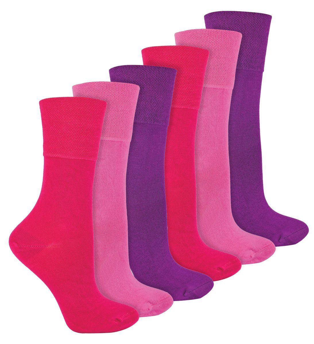 Nahtlose Bambus Komfortsocken im Set
