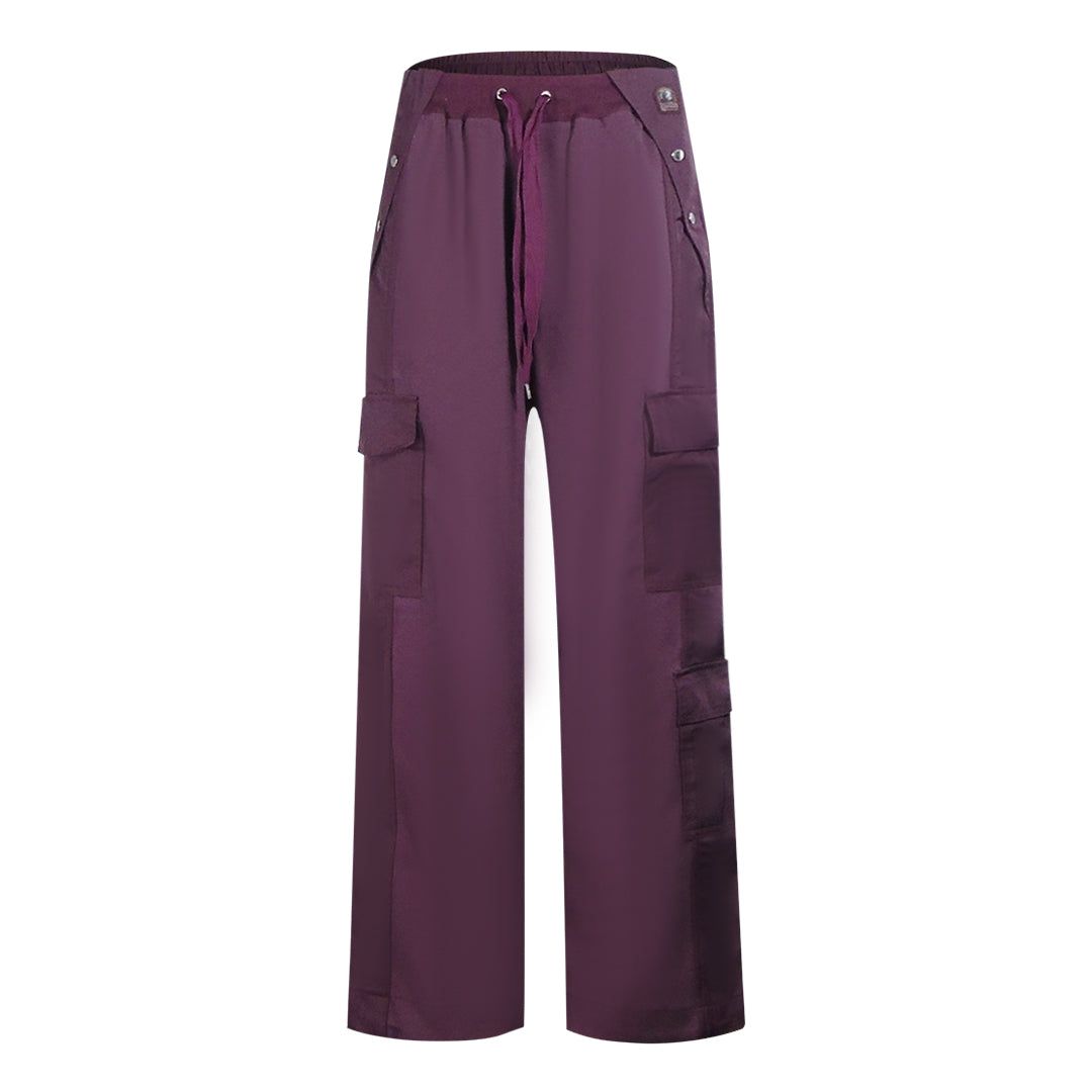 Weite Cargo-Jogginghose aus Funktionsmaterial