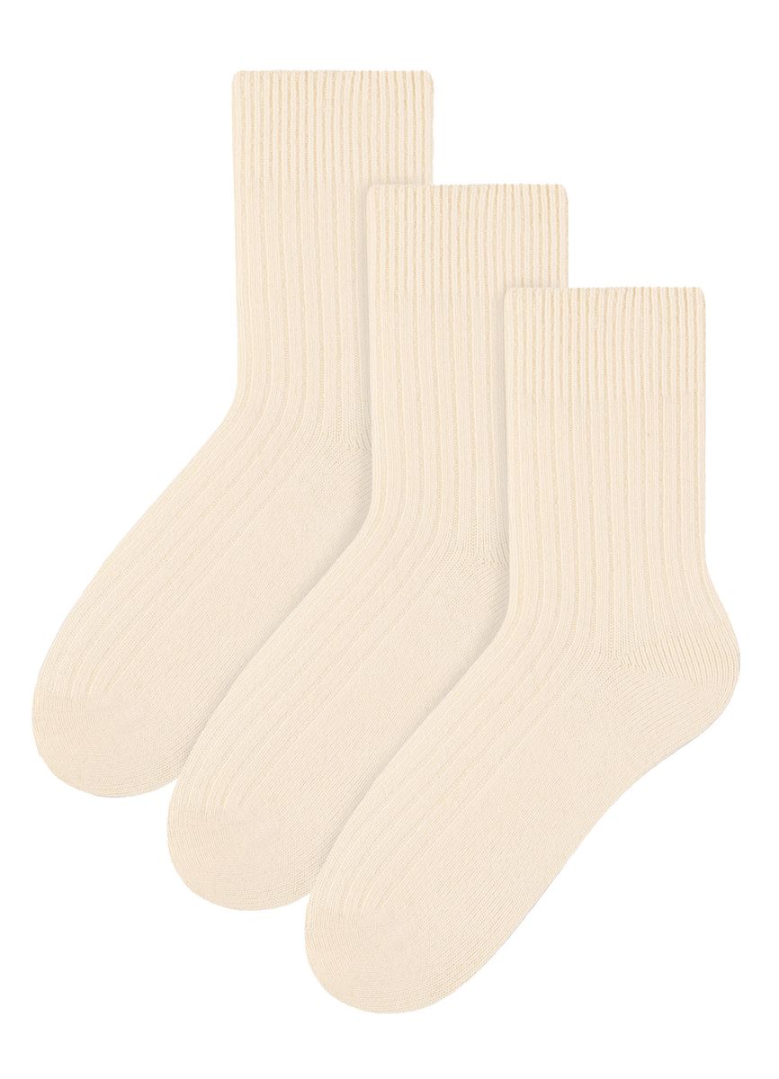 Gerippte Wollmischung Dress Socken