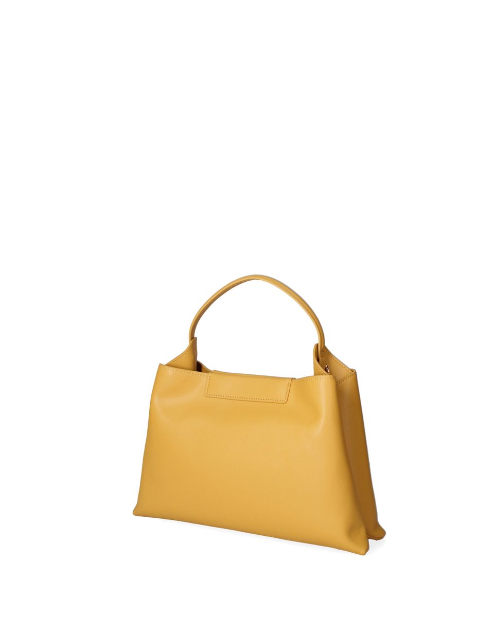Minimalistische Trapez-Handtasche mit Griff