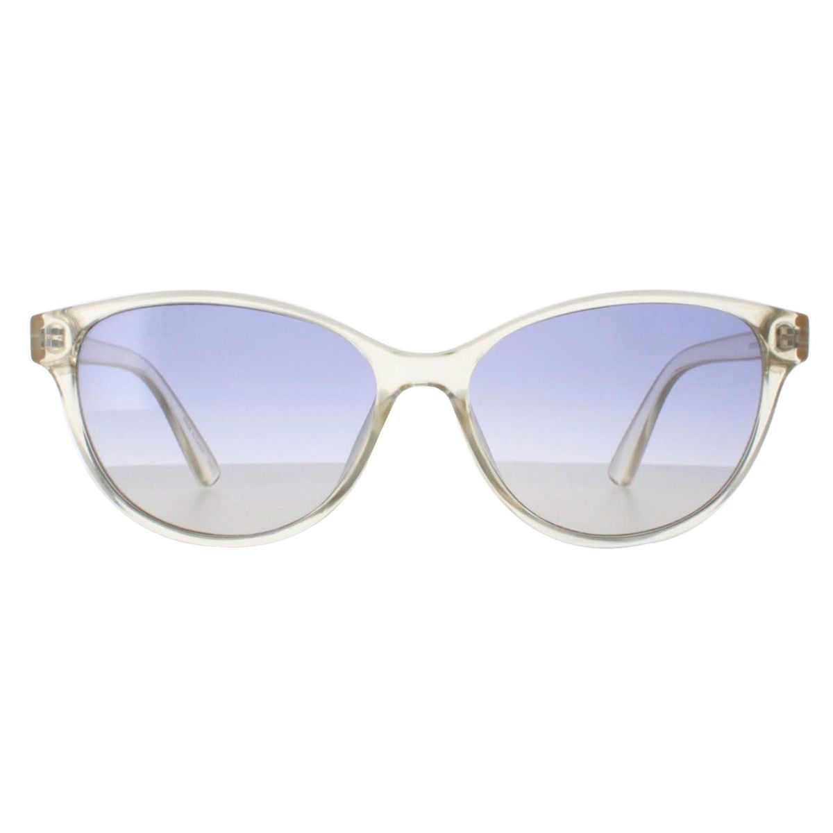 Kristall-Cateye-Sonnenbrille mit Farbverlauf