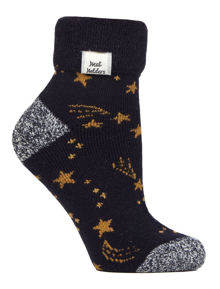 Kuschelige Lounge-Socken mit Sternenmuster