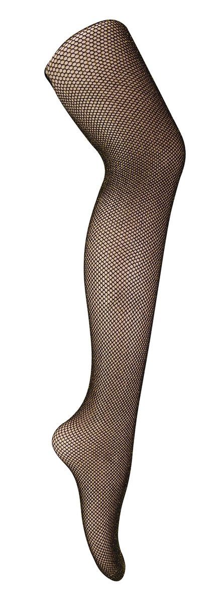 Glitzernde Netzstrumpfhose mit hoher Taille