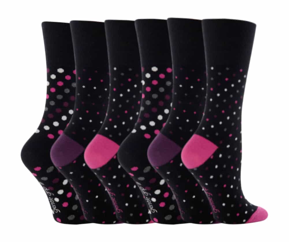 Polka-Dot-Socken mit Komfortbund