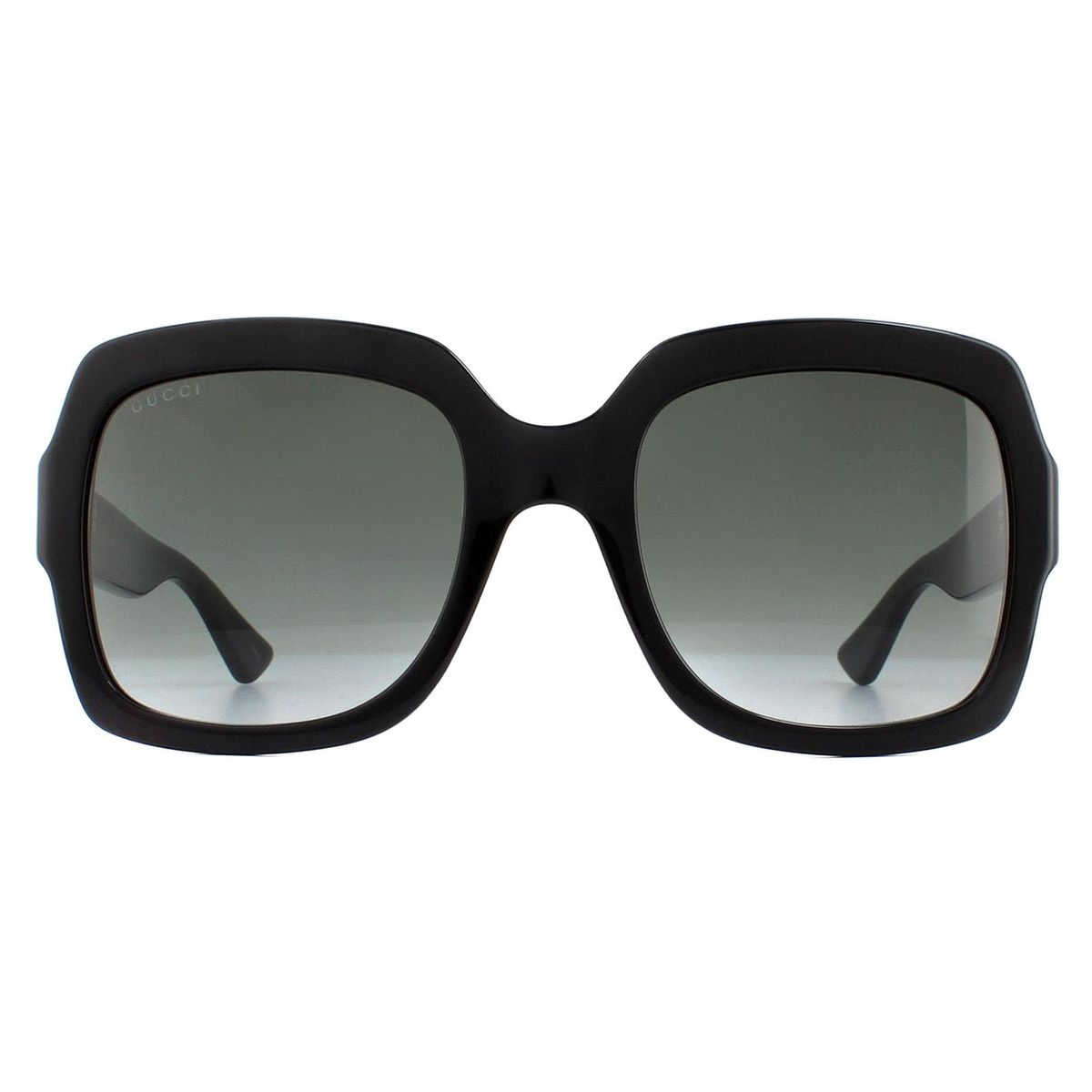 Übergroße quadratische Sonnenbrille mit Farbverlauf