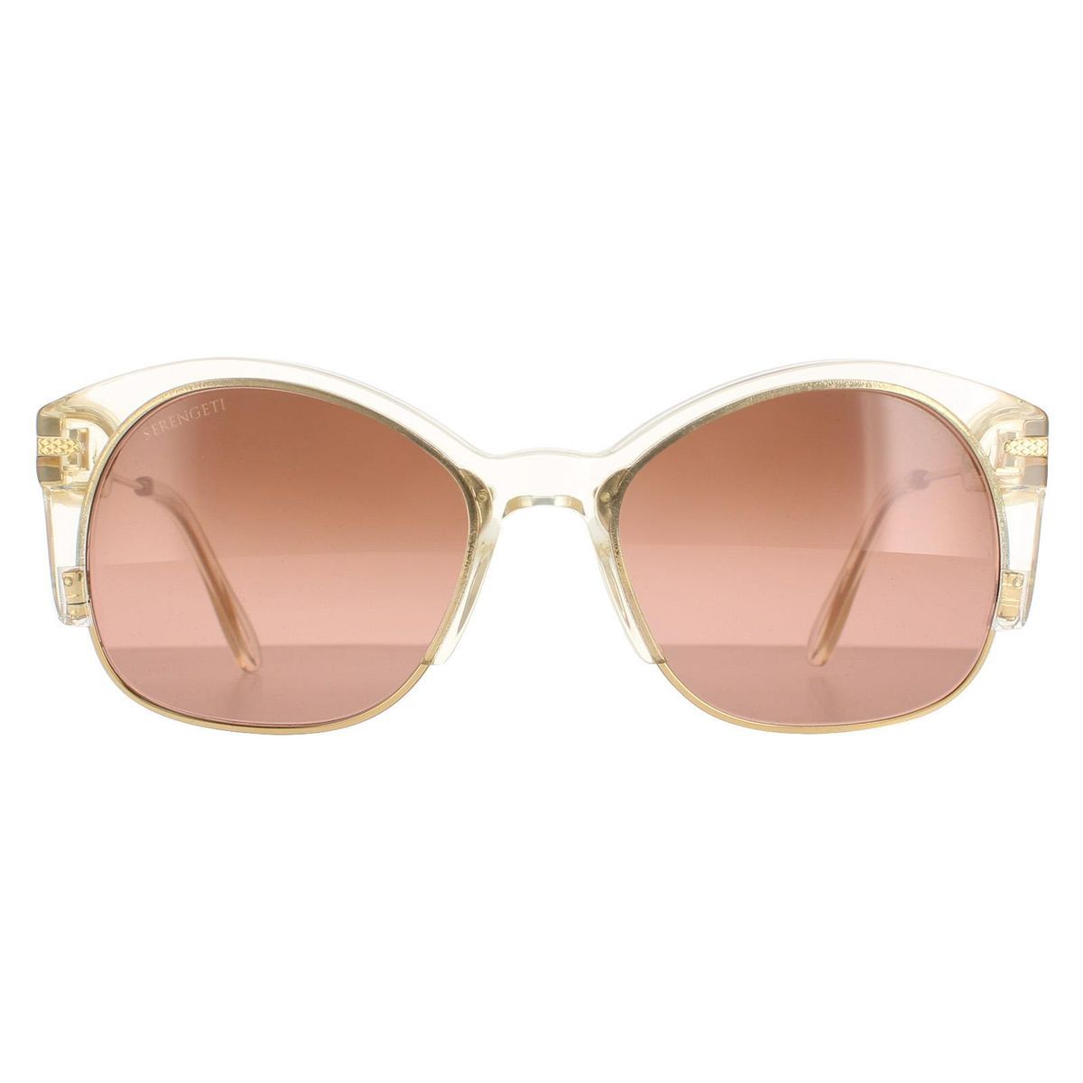 Halbrandlose polarisierte Vinita Sonnenbrille