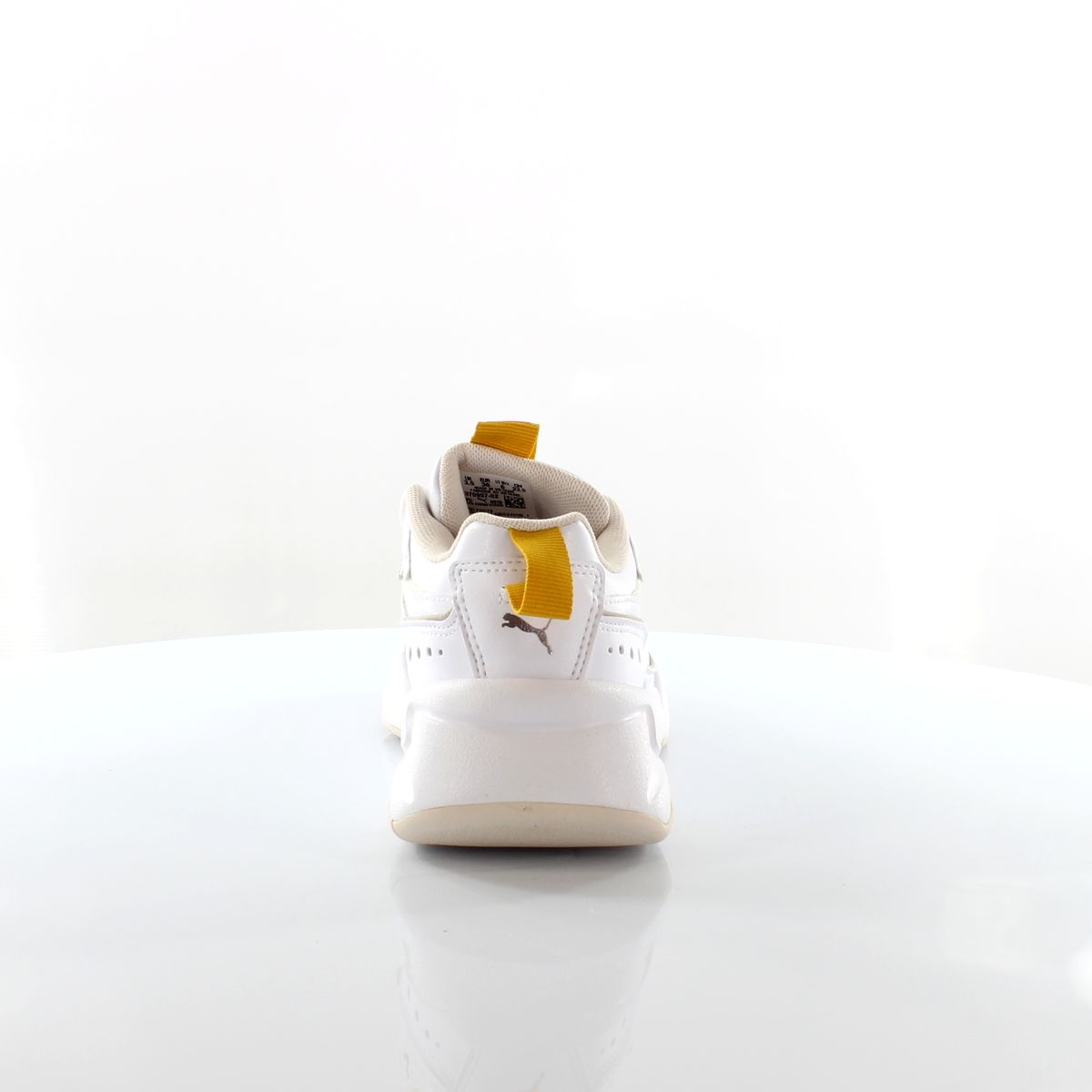 Klobige Sneaker aus Mesh und Leder