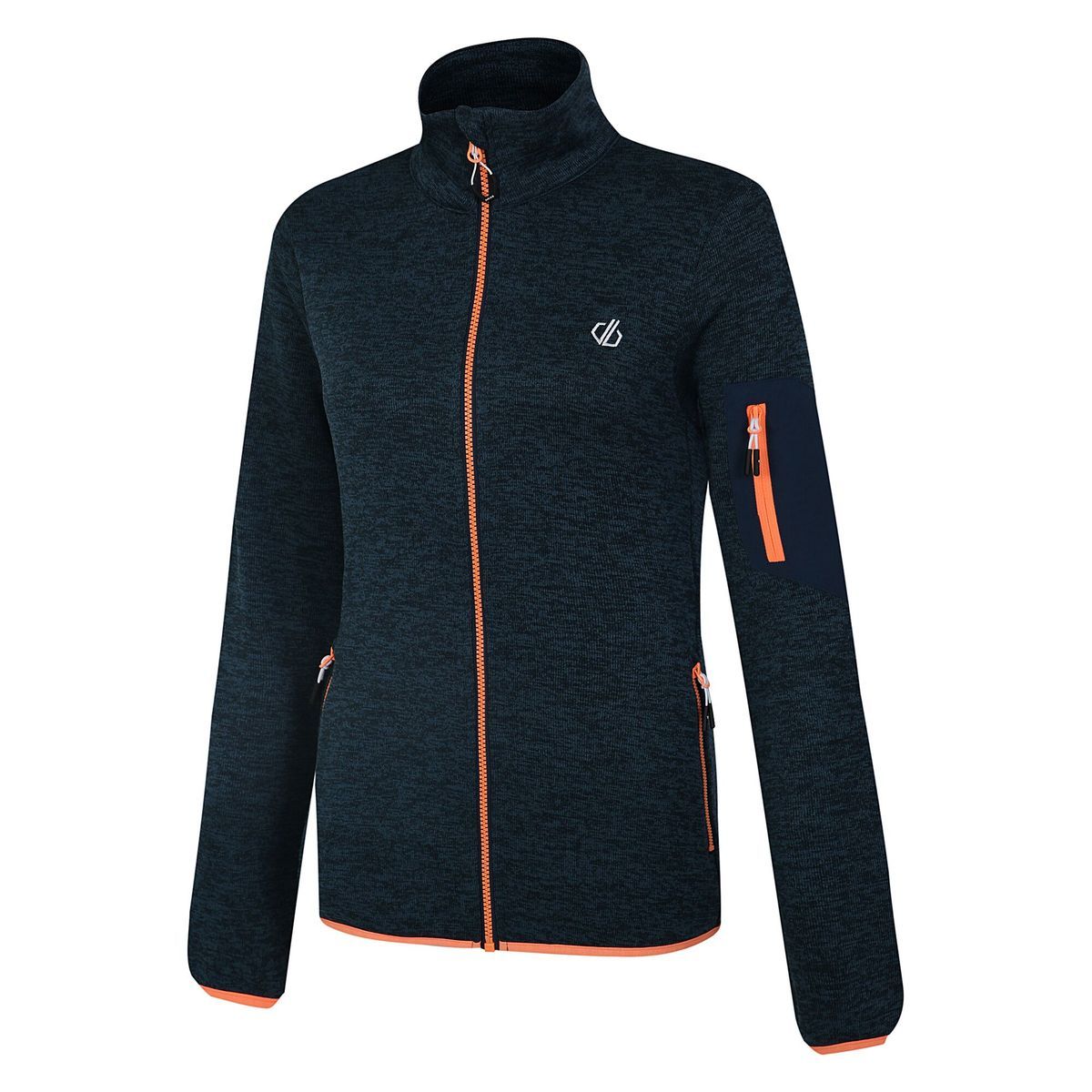 Fleece-Midlayer mit durchgehendem Reißverschluss