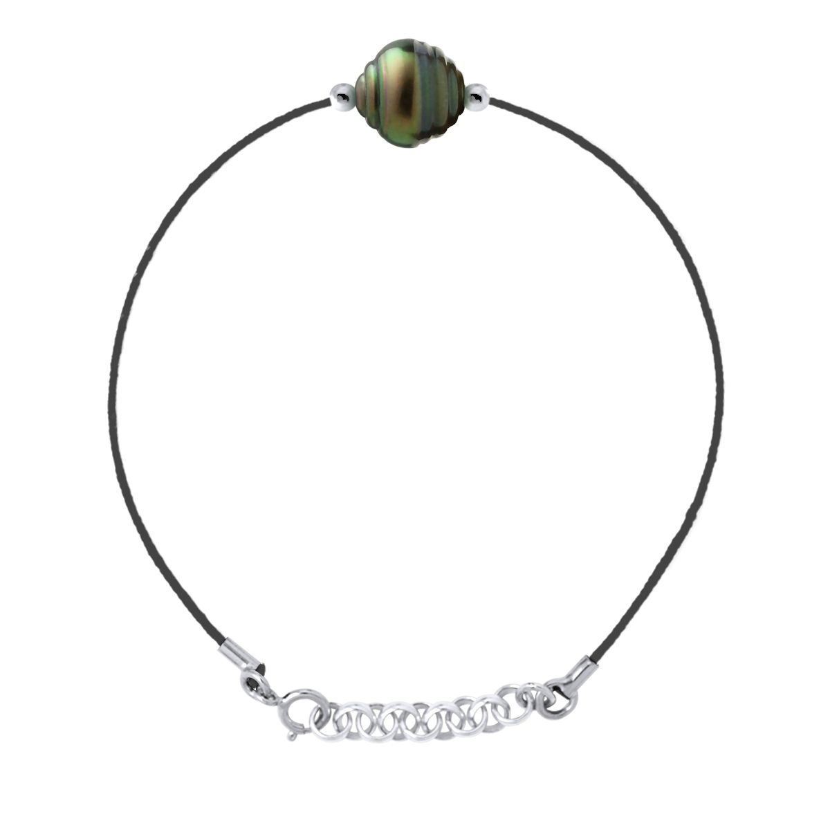 Armband mit gravierter Tahiti-Perle