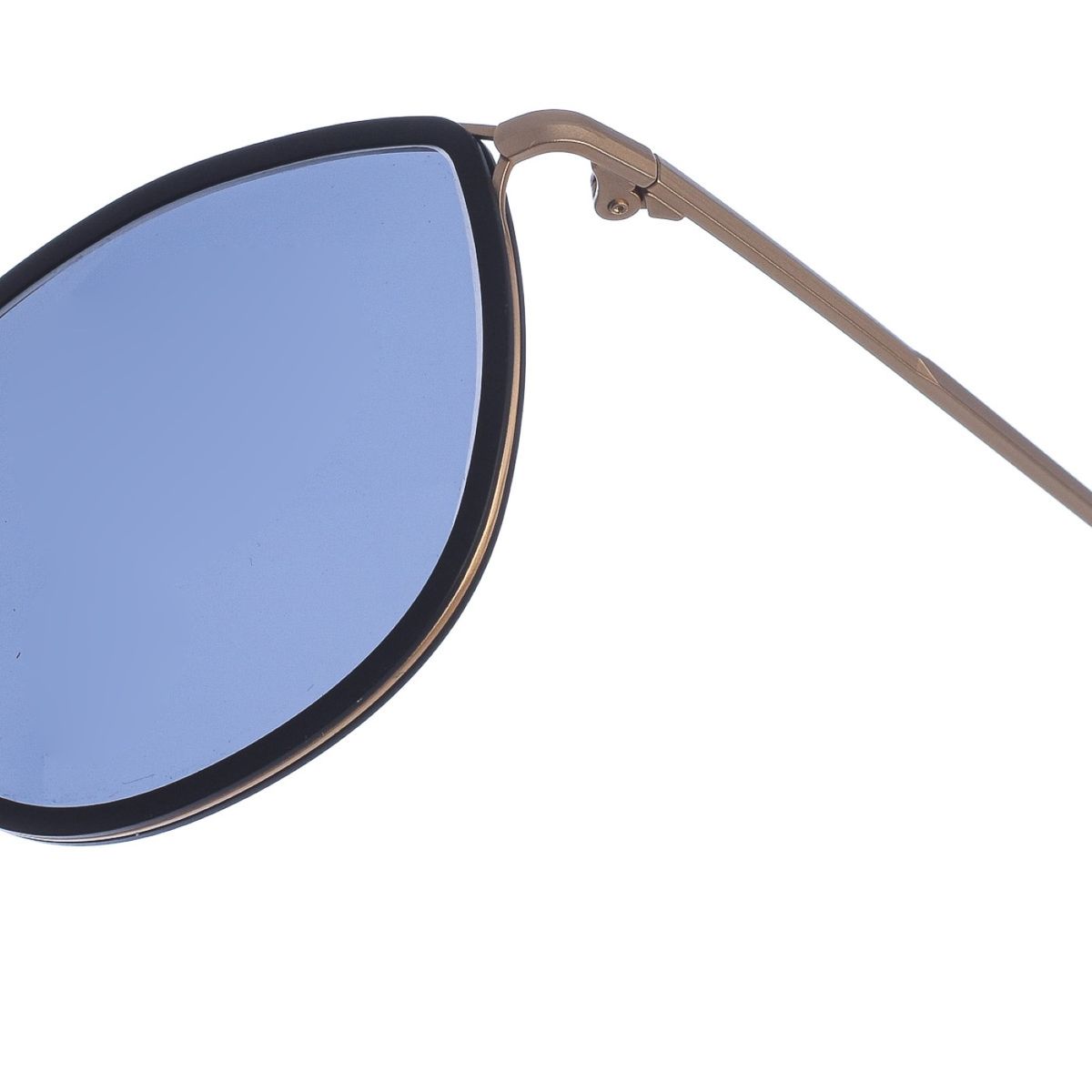 Cat-Eye-Sonnenbrille aus Materialmix