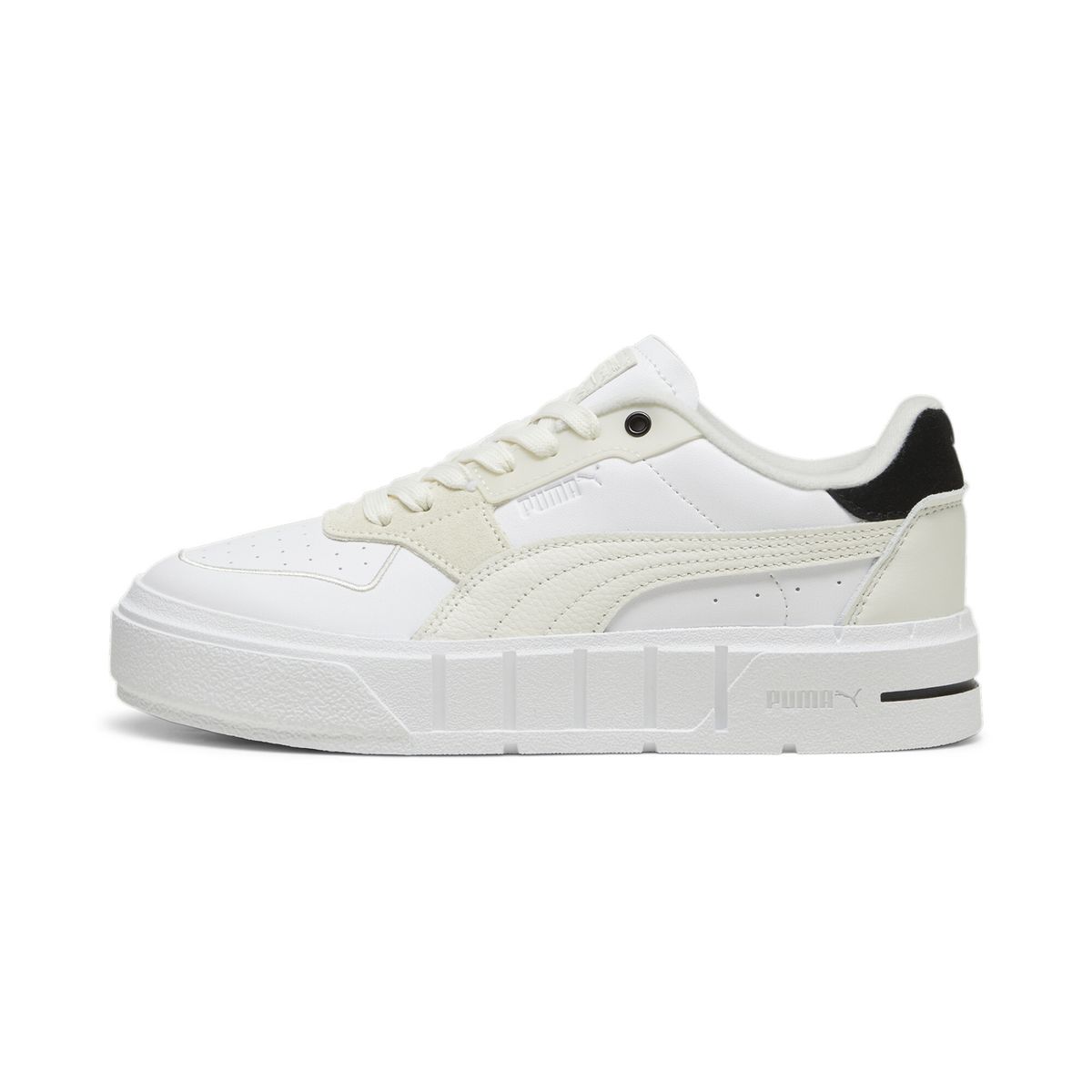 Plattform-Sneaker mit Kontrast-Details