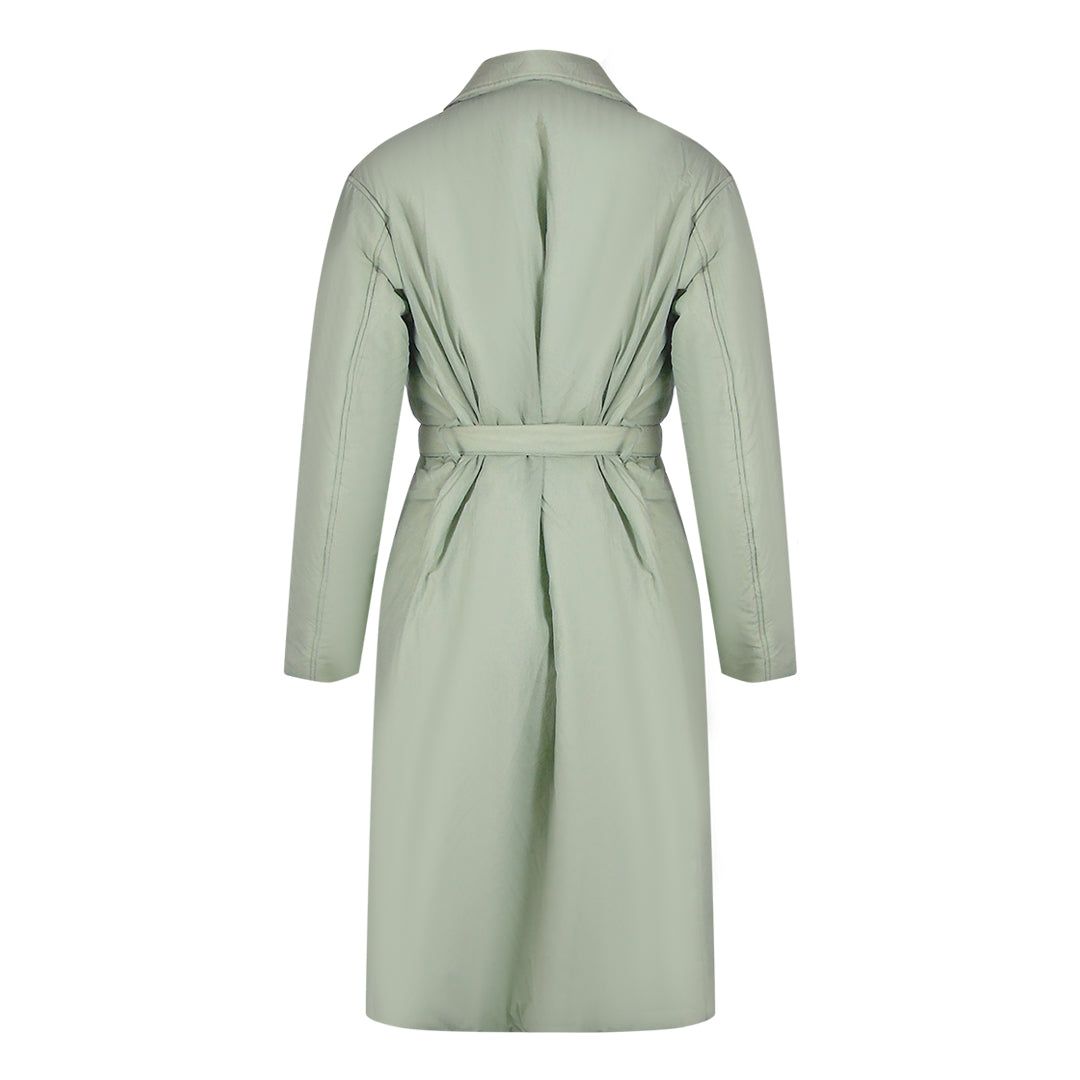 Wattierter Oversize-Wickel-Look