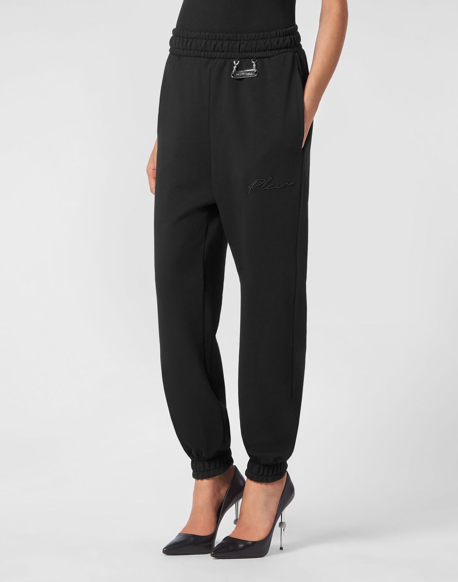 Signature Jogginghose aus Baumwollfleece