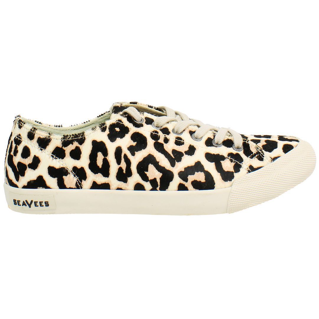 Plimsolls mit Leopardenmuster in Felloptik