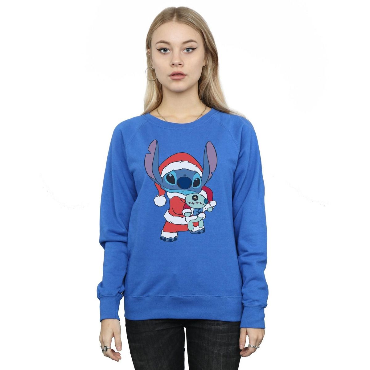 Weihnachtliches Sweatshirt mit Grafik-Print