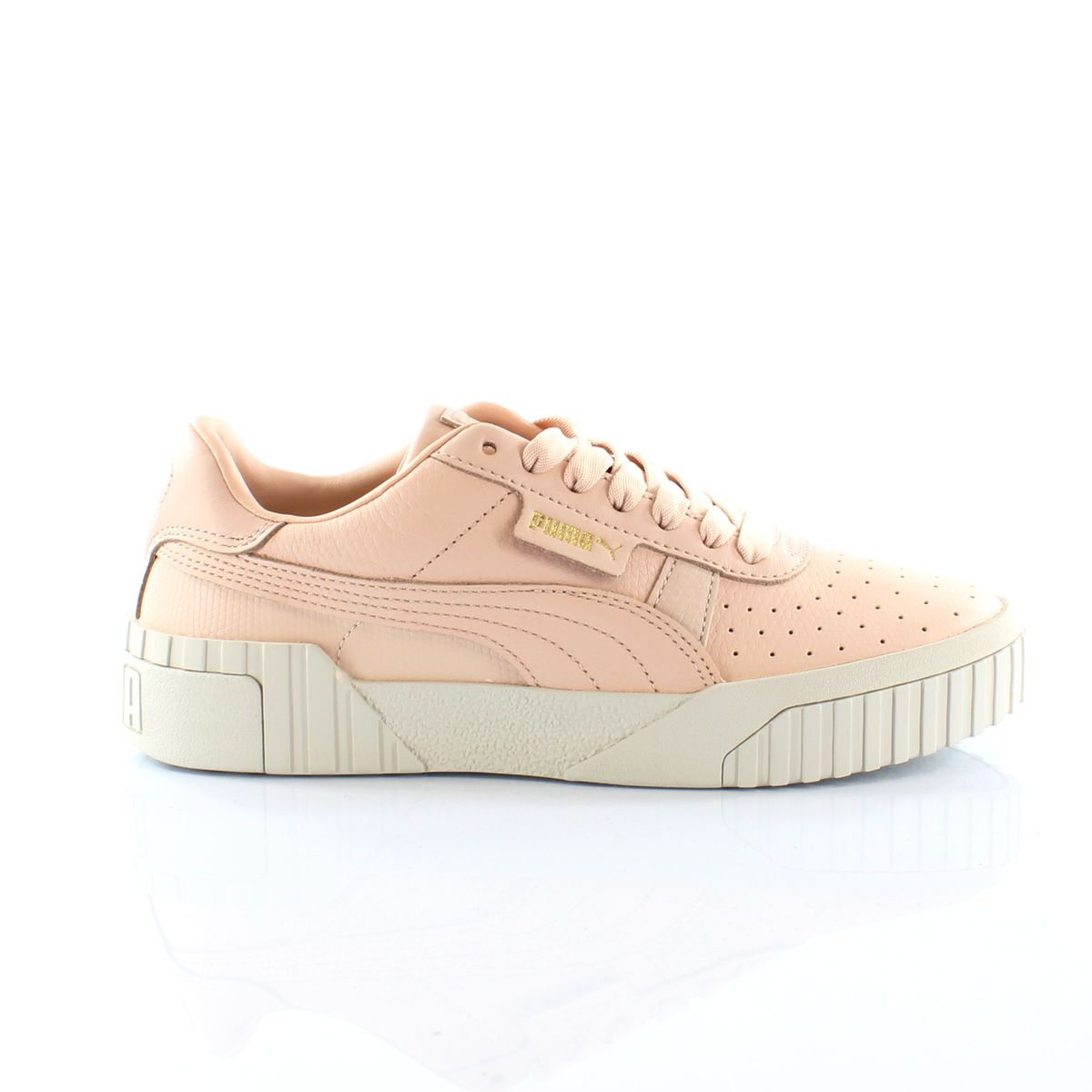 Cali Leder Plateau-Sneaker