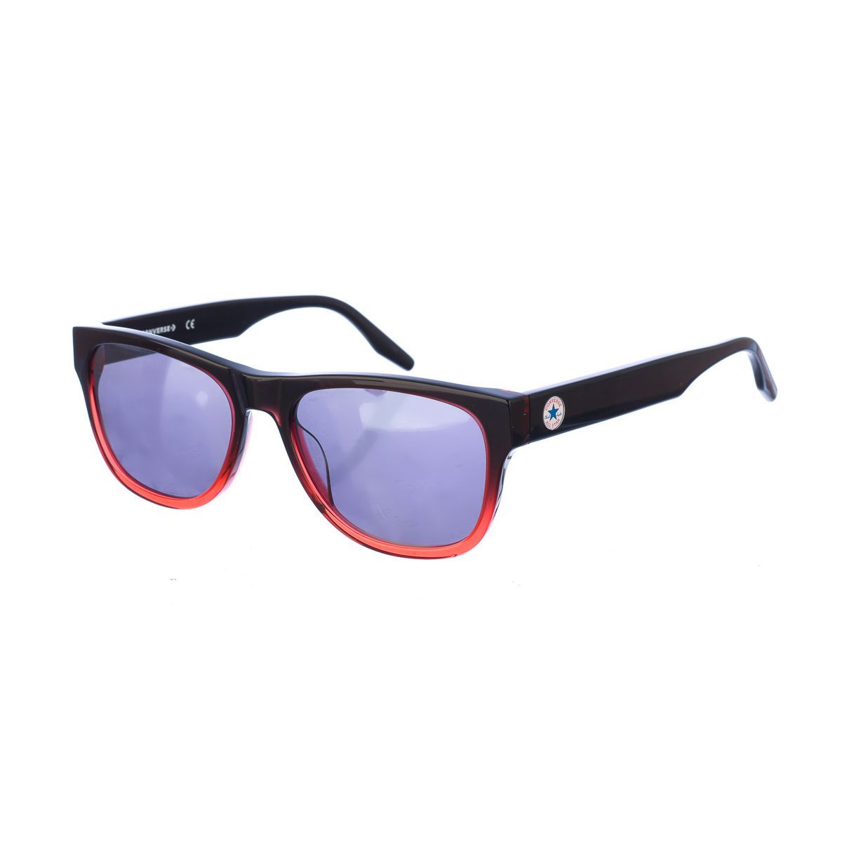 Ovale Sonnenbrille mit Farbverlauf