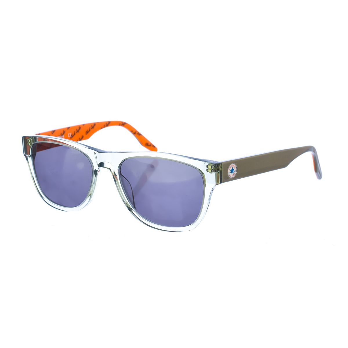 Ovale Sonnenbrille mit Farbverlauf