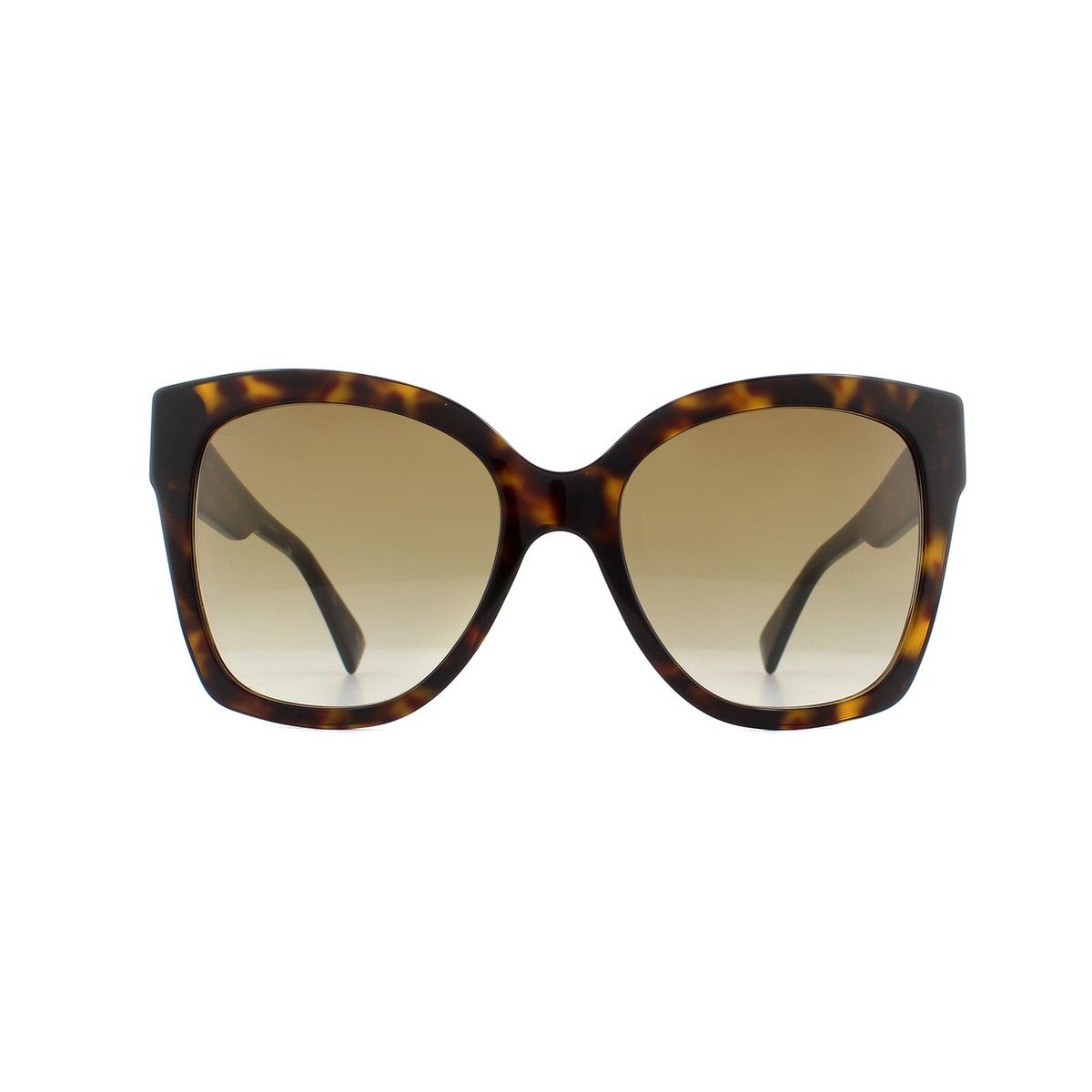 Übergroße Schmetterlings-Sonnenbrille in Schildpatt-Optik