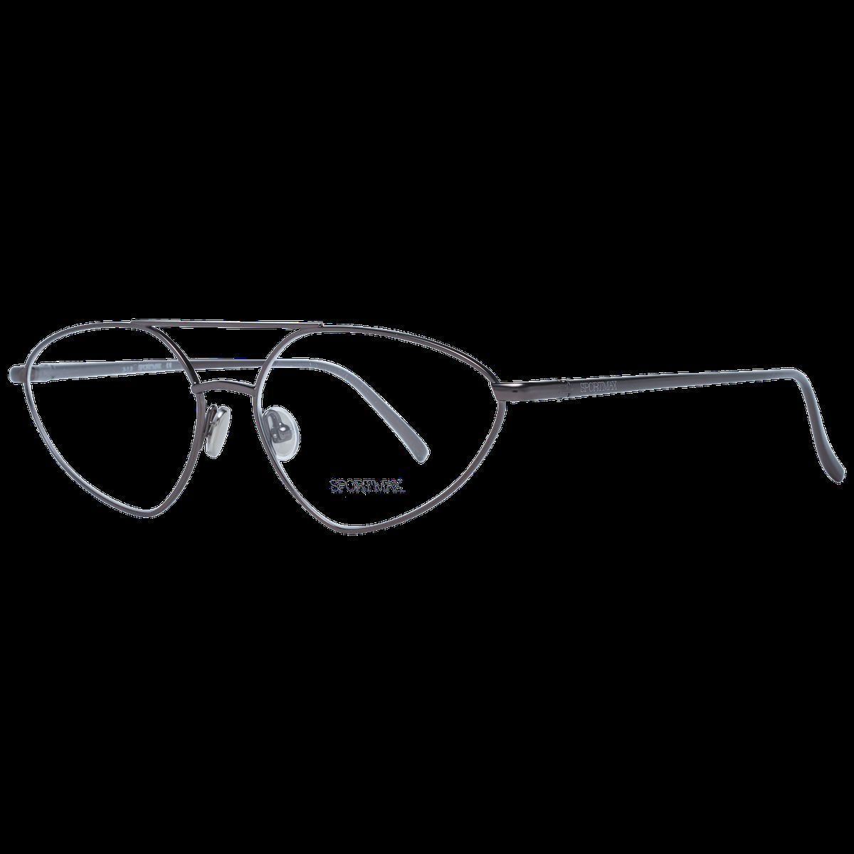 Geometrische Metallbrille mit Doppelsteg