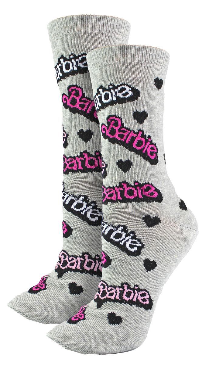 Nostalgische Barbie Logo Crew-Socken