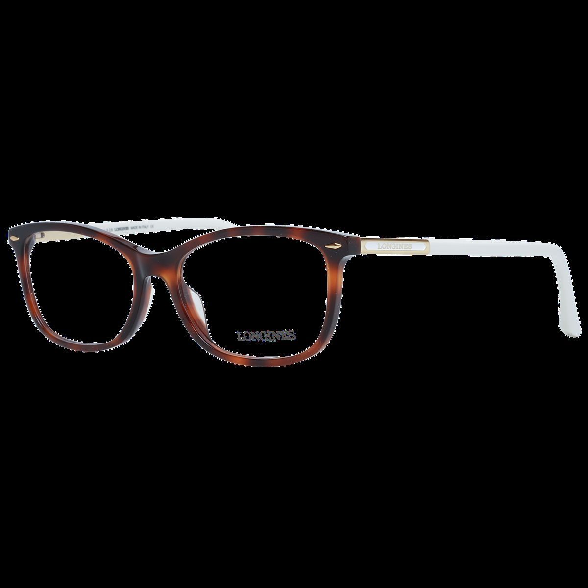 Elegantes Rechteckiges Brillengestell in Schildpatt-Optik