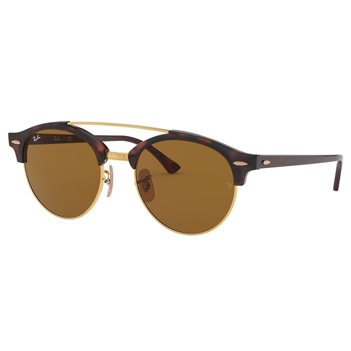 Clubround Sonnenbrille mit Doppelsteg