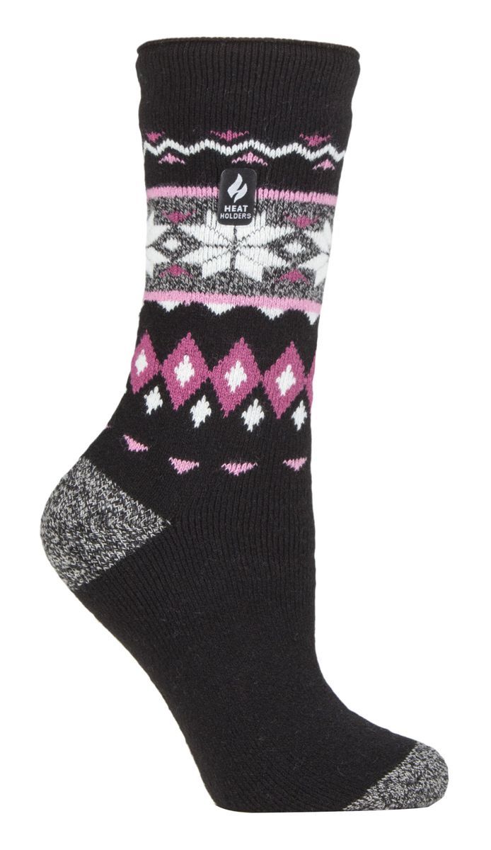 Gemusterte Thermische Winter Socken