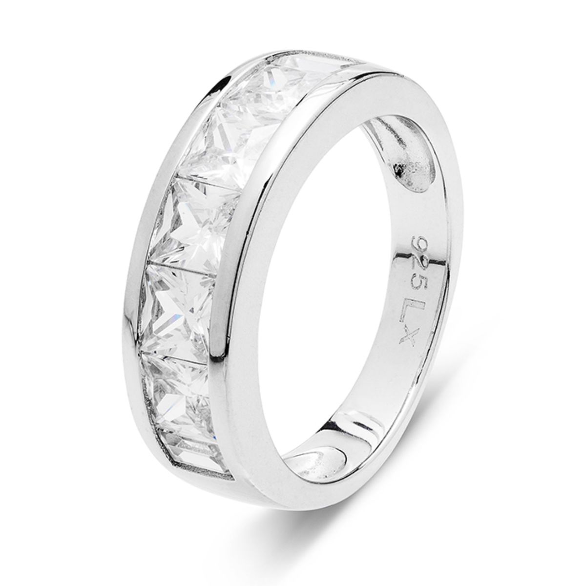 Brillanter Zirkonia Prinzessinnenring