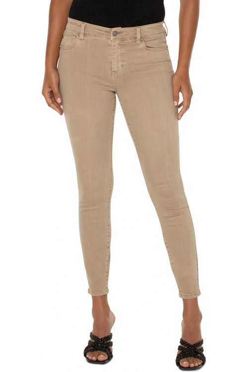 Figurformende Skinny-Jeans mit mittlerer Leibhöhe