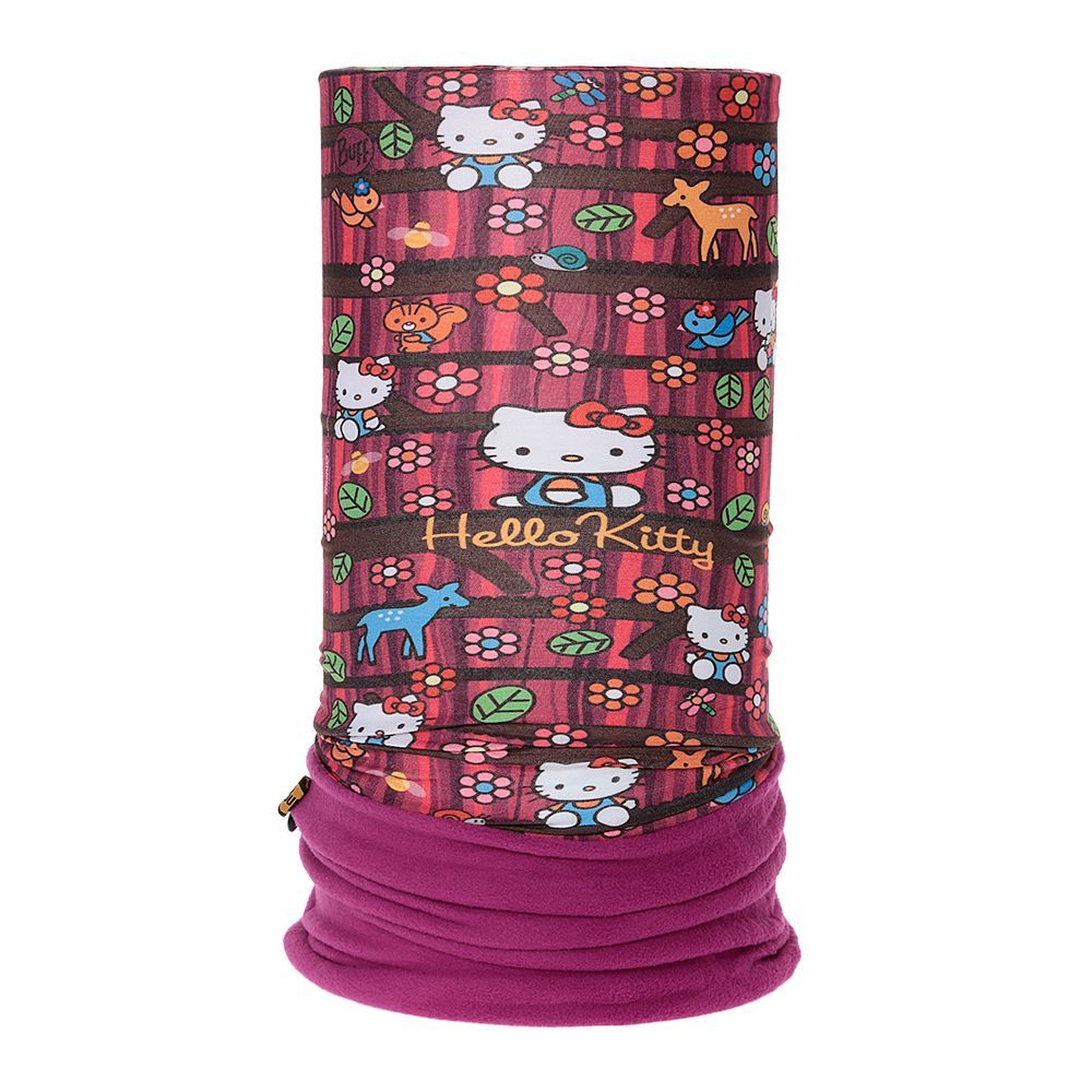 Multifunktionaler Hello Kitty Fleece-Schlauchschal