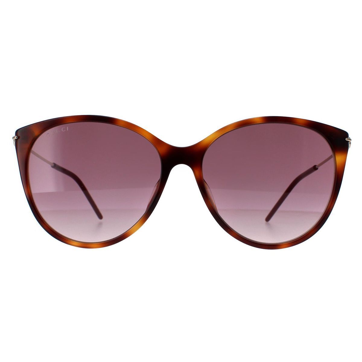Moderne Cat-Eye-Sonnenbrille mit Farbverlauf