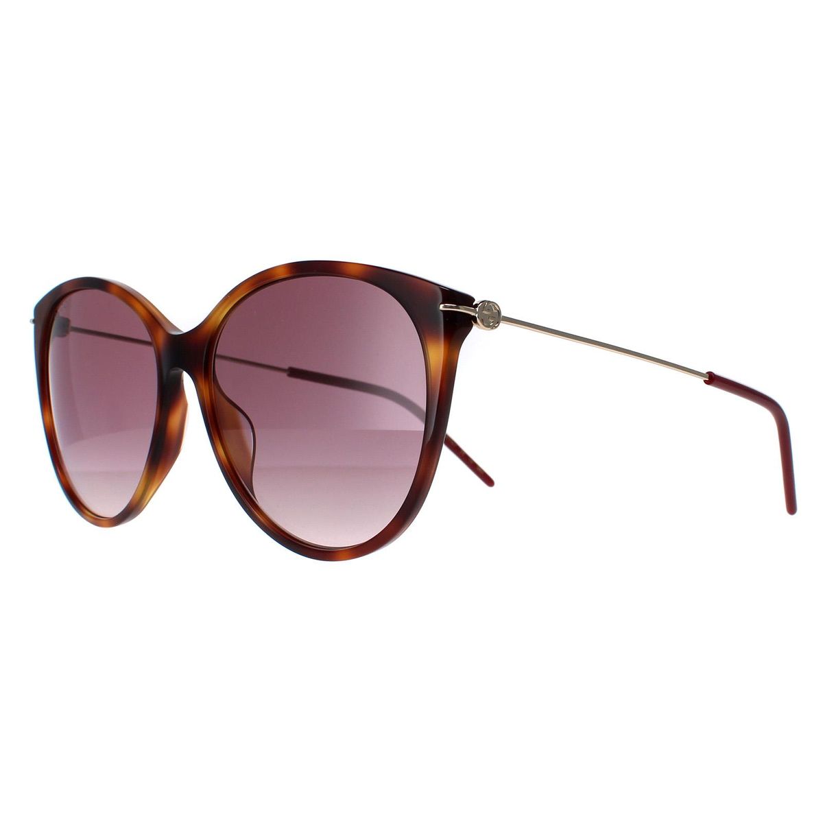 Moderne Cat-Eye-Sonnenbrille mit Farbverlauf