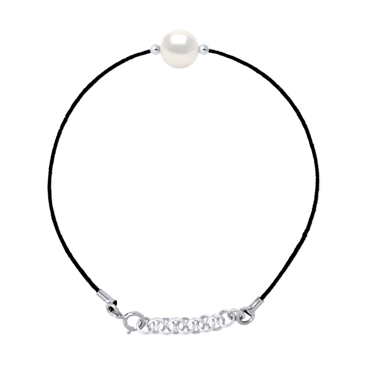 Minimalistisches Perlen-Kordelarmband