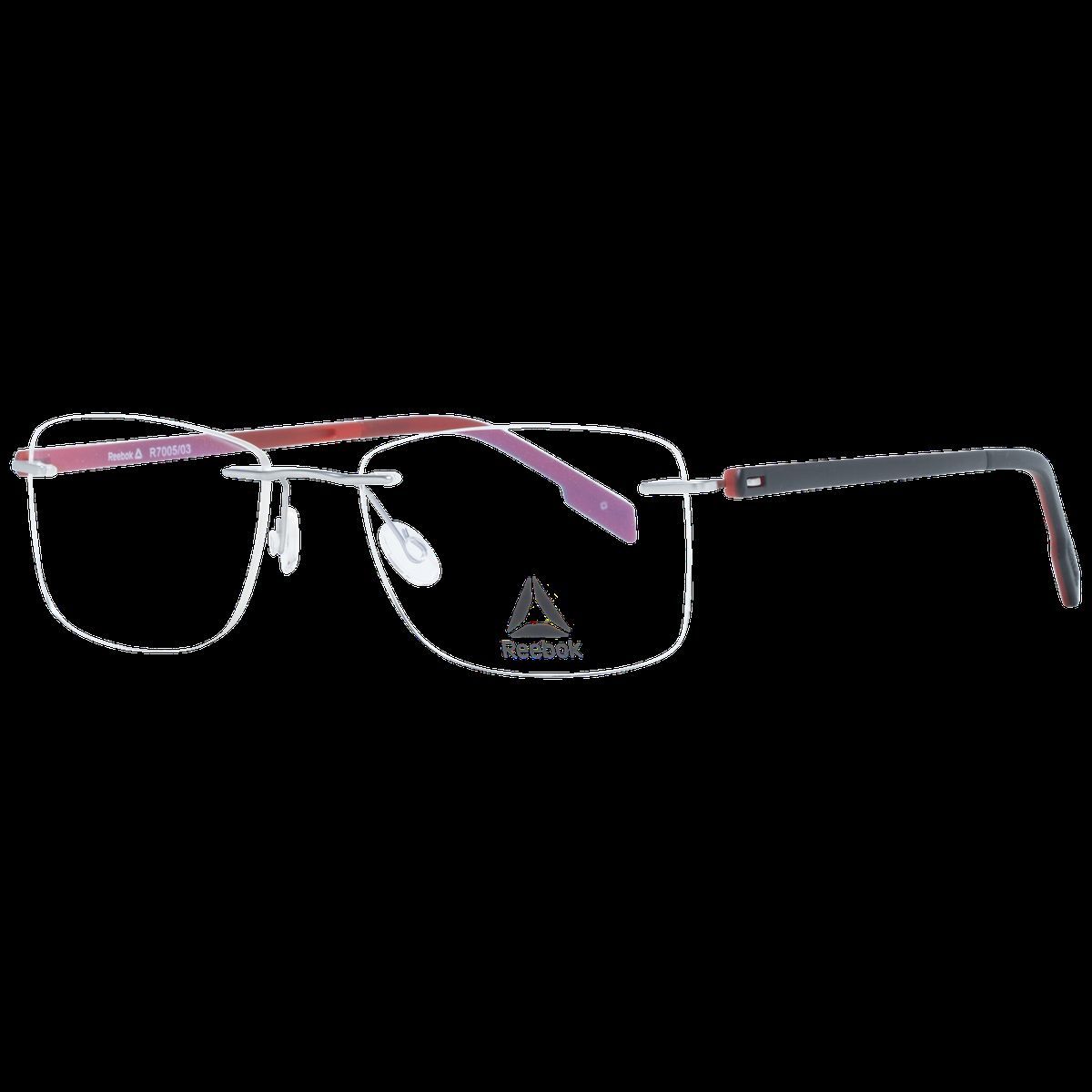 Minimalistische randlose rechteckige Brille