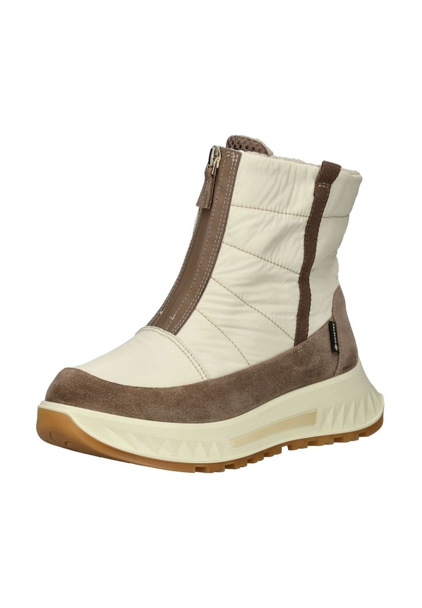Gesteppte Winterstiefel mit Front-Reißverschluss