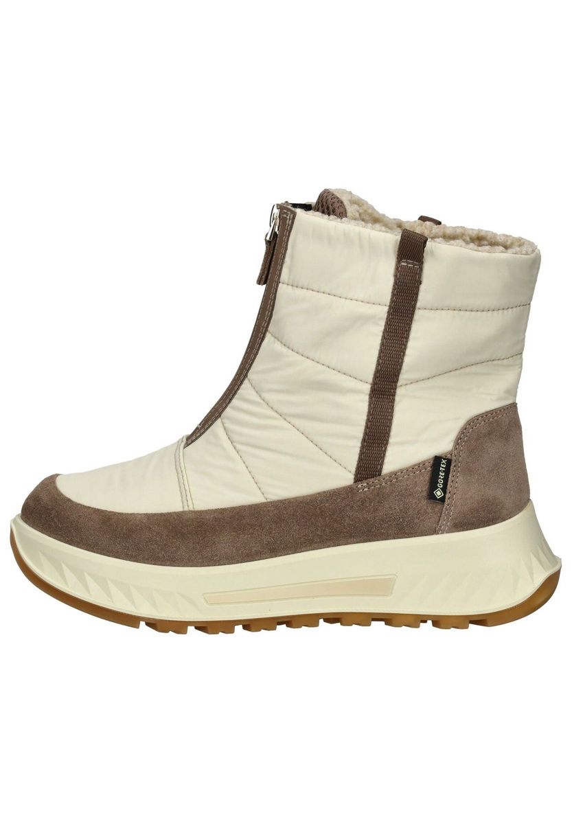 Gesteppte Winterstiefel mit Front-Reißverschluss