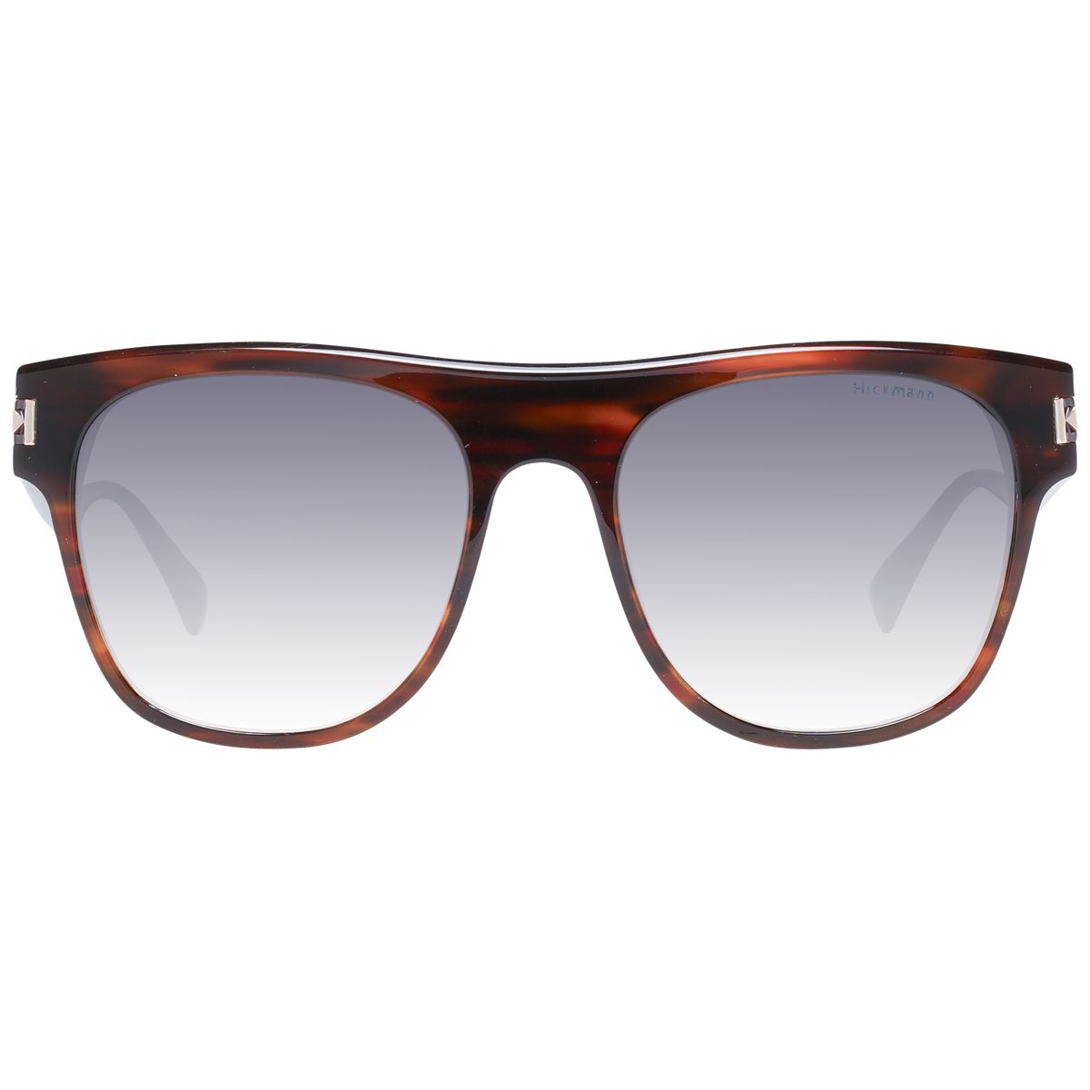 Quadratische Oversize-Sonnenbrille in Schildpatt
