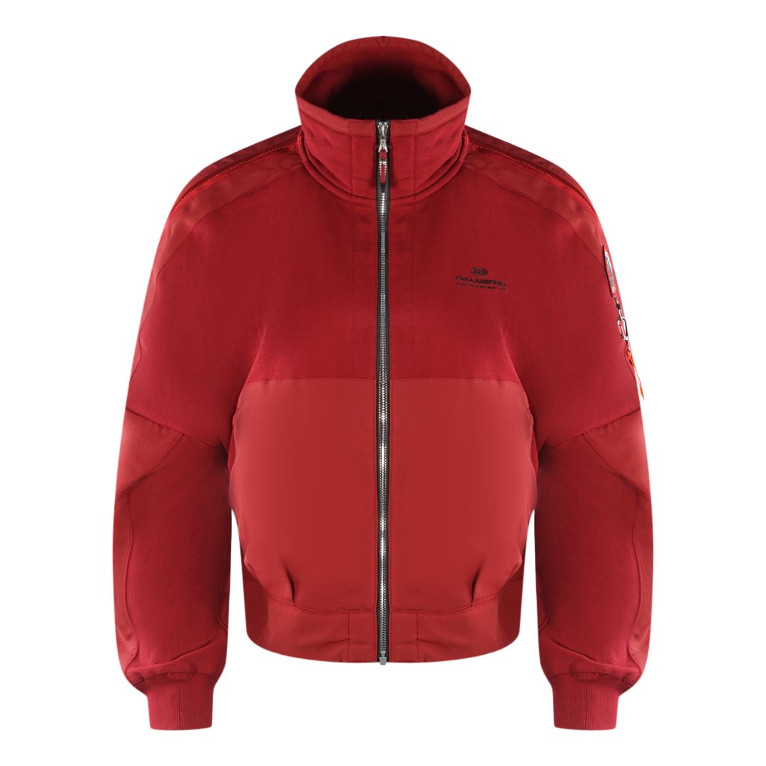 Hybrid-Bomberjacke mit Reißverschluss
