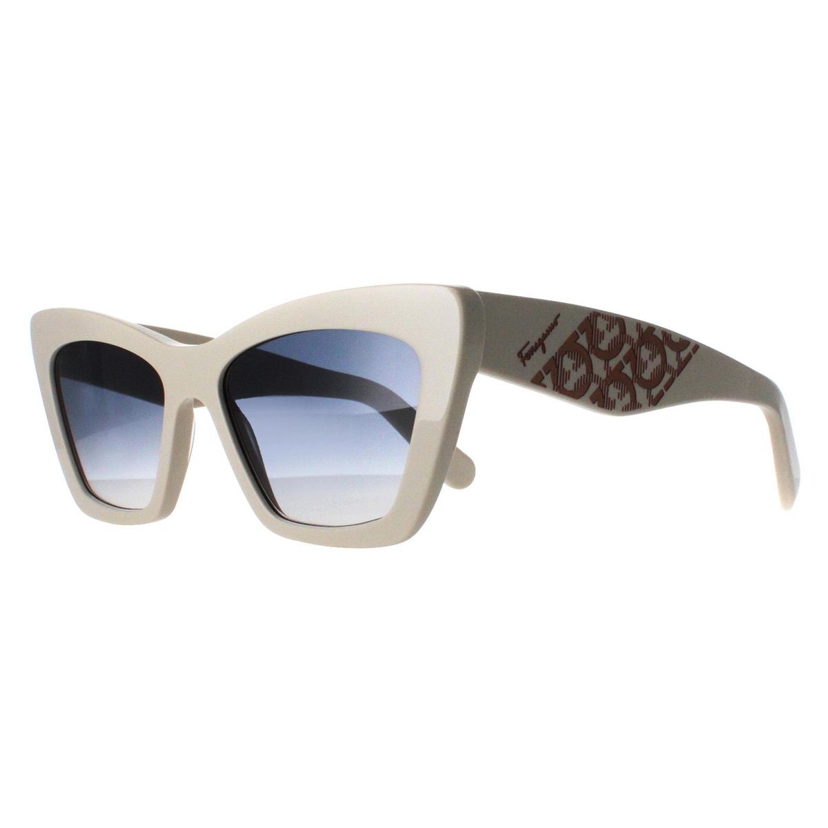 Elegante Cat-Eye-Sonnenbrille mit Farbverlauf
