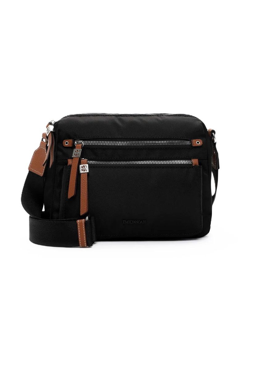 Minimalistische Umhängetasche mit Anhänger