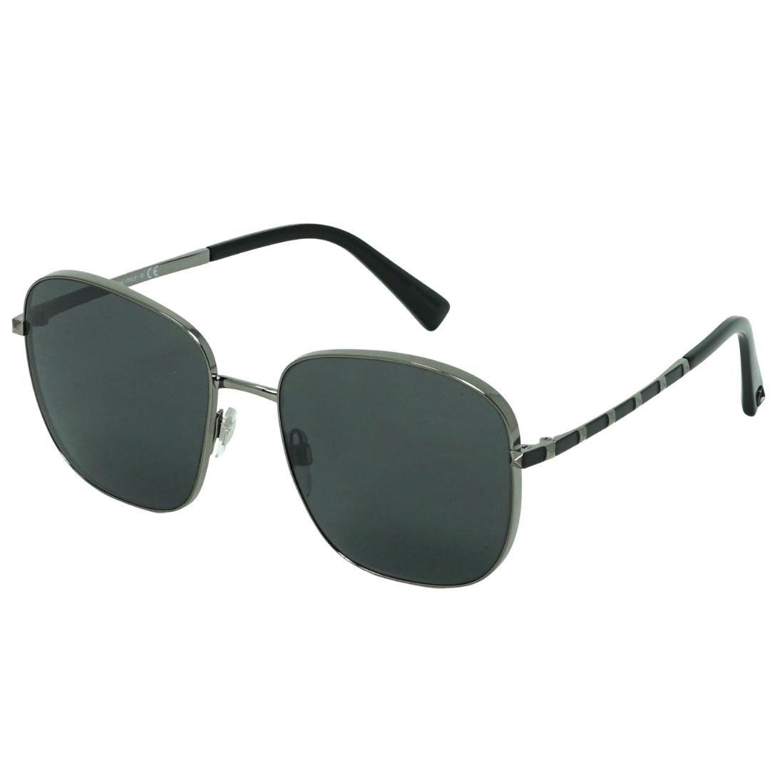 Übergroße quadratische Metall-Sonnenbrille