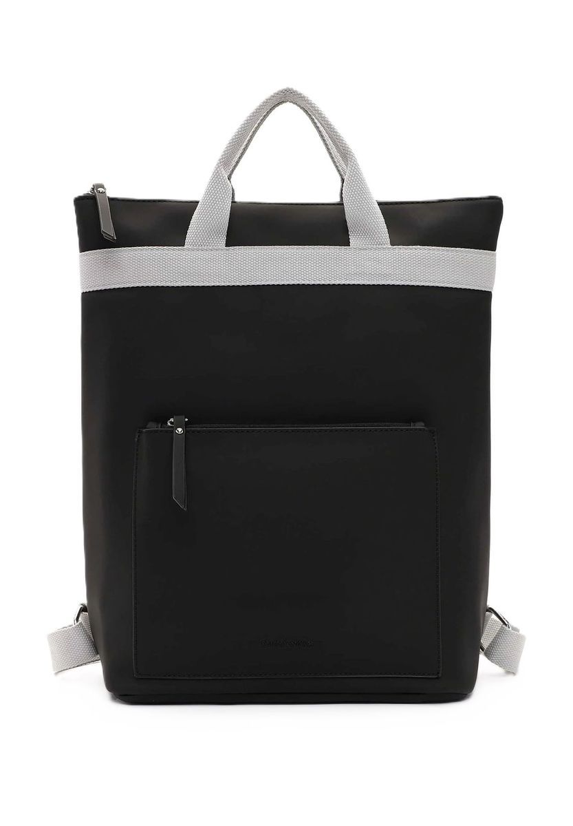 Moderner minimalistischer zweifarbiger Tagesrucksack
