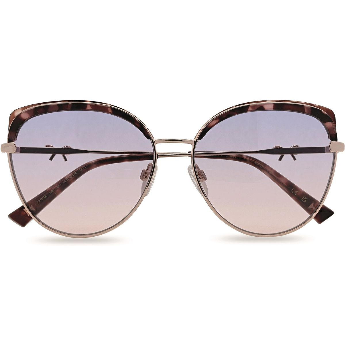 Cat-Eye Sonnenbrille mit Schleifendetail
