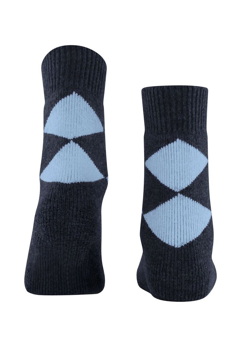 Wollmischung-Socken mit Argyle-Muster