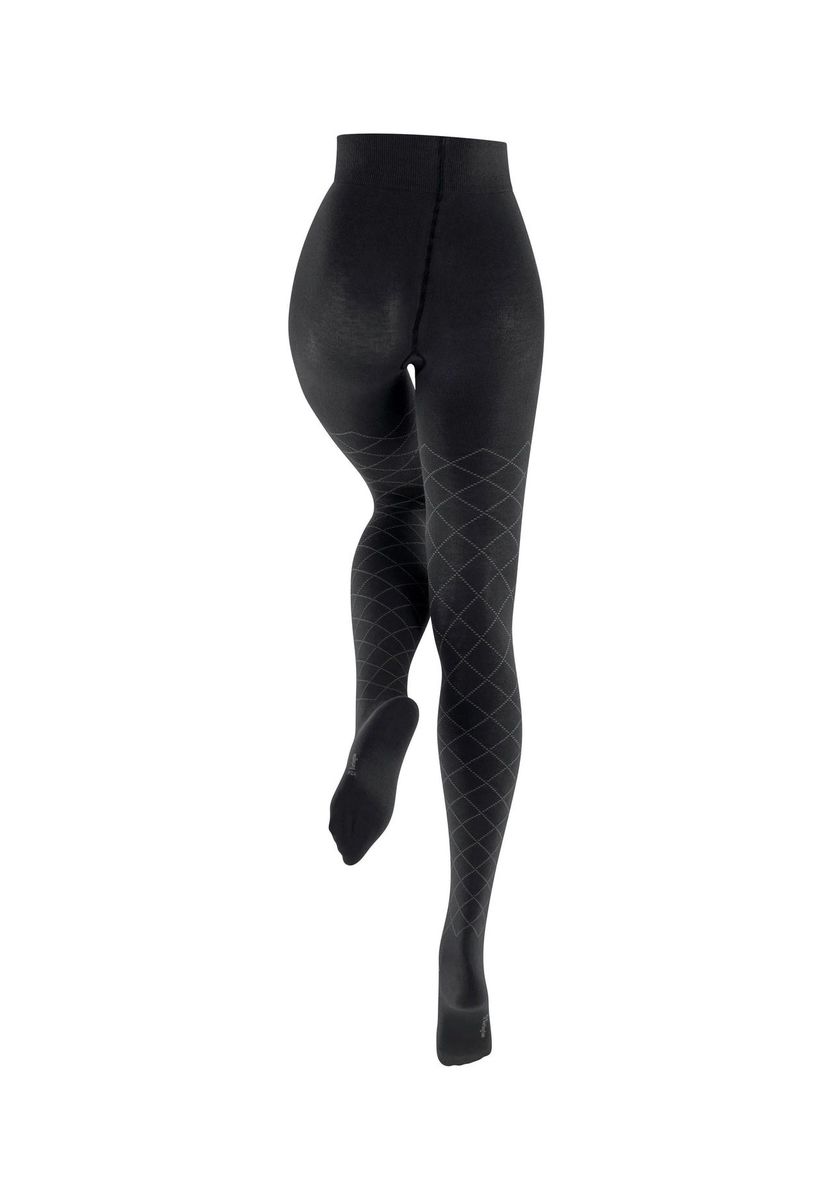 Feinstrumpfhose mit Rautenmuster