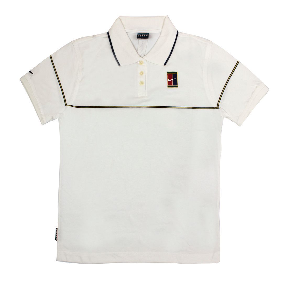 Tennis-Poloshirt mit Kontraststreifen