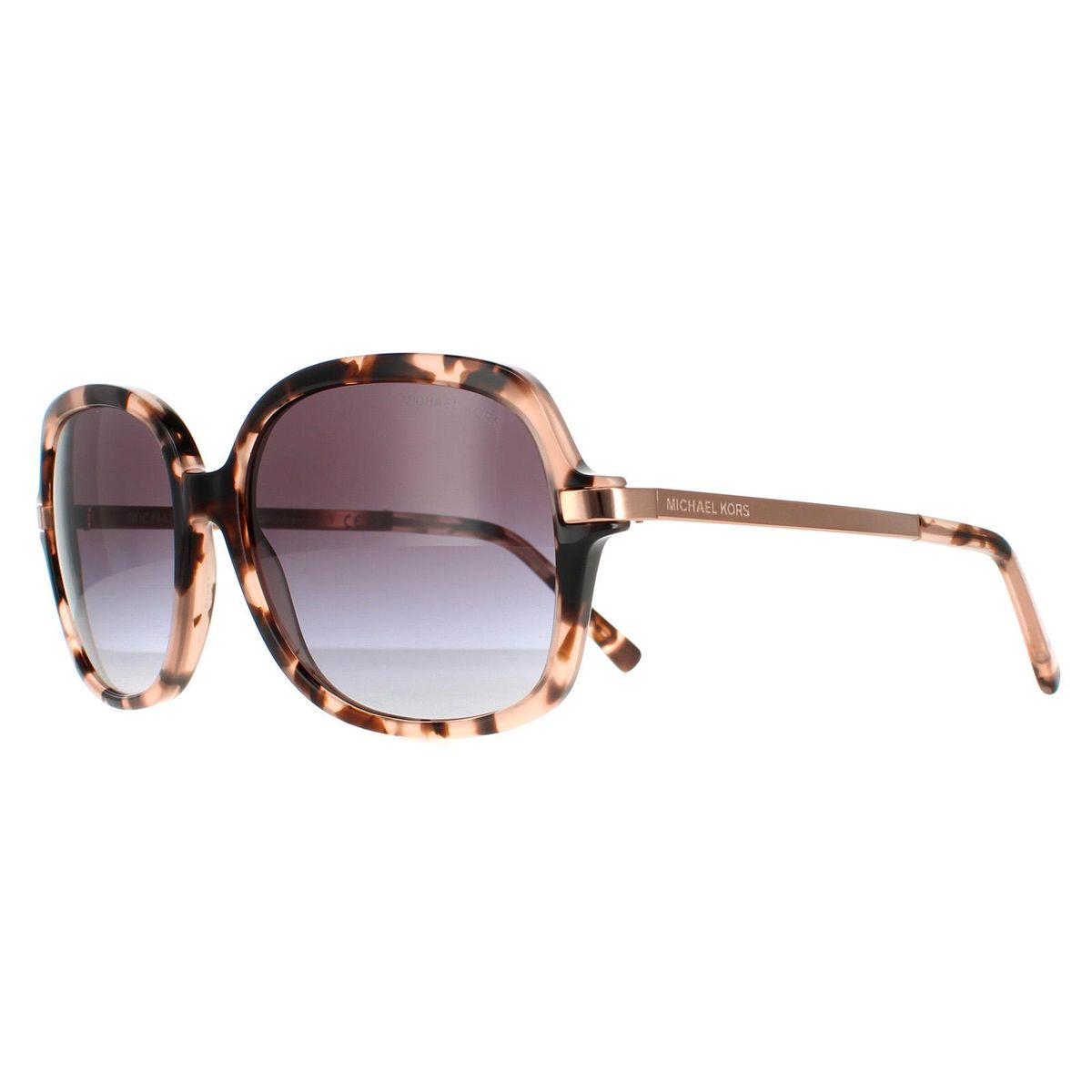 Quadratische Oversized-Sonnenbrille mit Verlaufsgläsern