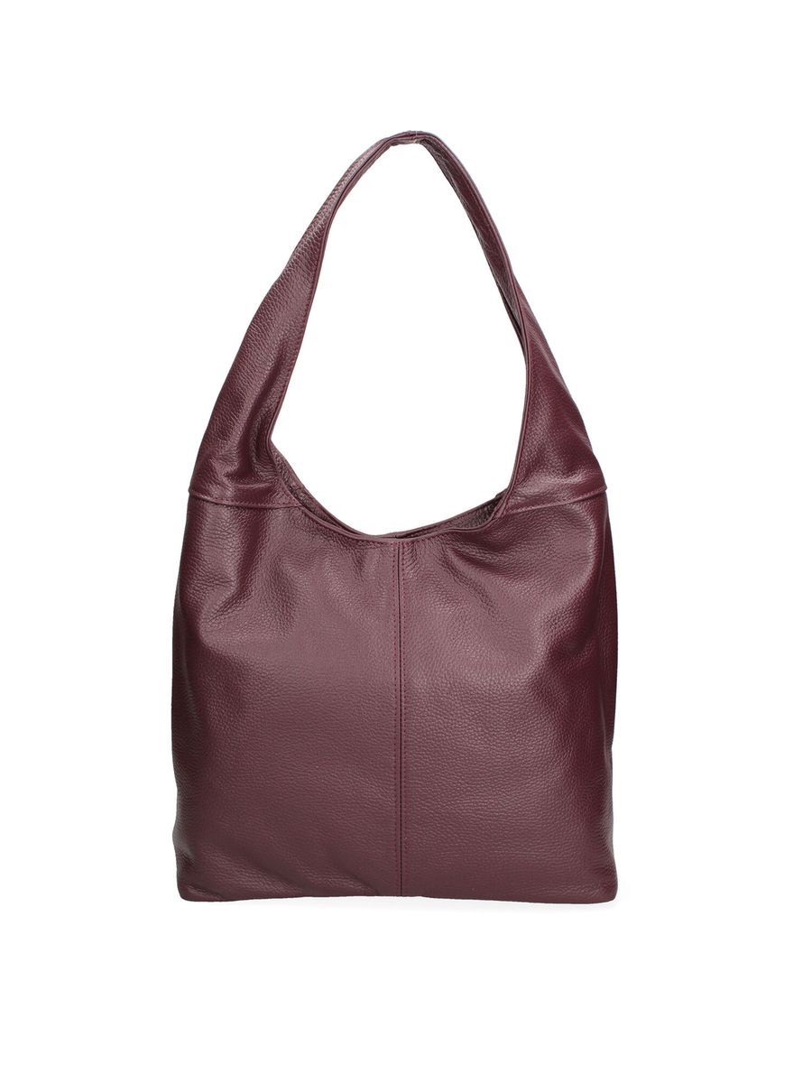 Lässige Hobo-Tasche aus Leder